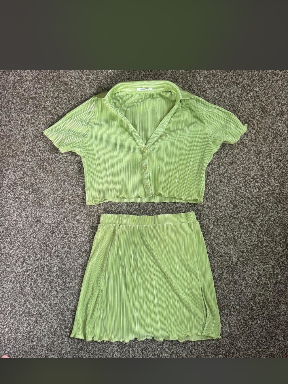 Pepper mayo skirt set